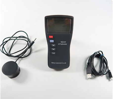 UV Radiometer TMUV-R1 Ultraviolet Irradiance Meter UV Light Ultraviolet Illuminometer Dual Channel Or Single Channel